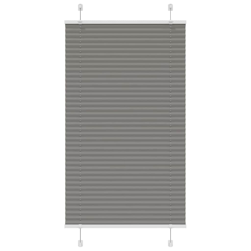 Vidaxx store enrouleur plissé 80x150 cm largeur de tissu 79,4 cm anthracite