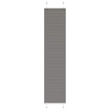 Vidaxl plissé rolgordijn 50x200 cm stofbreedte 49,4 cm antraciet