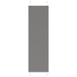 Vidaxl plissé rolgordijn 55x200 cm stofbreedte 54,4 cm antraciet