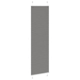 Vidaxl plissé rolgordijn 55x200 cm stofbreedte 54,4 cm antraciet