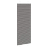 Vidaxl plissé rolgordijn 70x200 cm stofbreedte 69,4 cm antraciet
