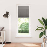 Vidaxl plissé rolgordijn 80x200 cm stofbreedte 79,4 cm antraciet