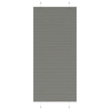 Vidaxl plissé rolgordijn 95x200 cm stofbreedte 94,4 cm antraciet
