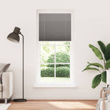 Vidaxl plissé rolgordijn 95x200 cm stofbreedte 94,4 cm antraciet