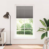 Vidaxl plissé rolgordijn 110x200 cm stofbreedte 109,4 cm antraciet