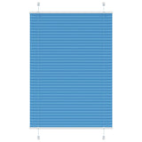 Vidaxl plissé rolgordijn 70x100 cm stofbreedte 69,4 cm polyester blauw