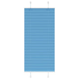 Vidaxl plissé rolgordijn 55x150 cm stofbreedte 54,4 cm polyester blauw