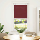 Vidaxl plissé rolgordijn 55x100 cm stofbreedte 54,4 cm bordeauxrood