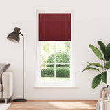 Vidaxl plissé rolgordijn 95x200 cm stofbreedte 94,4 cm bordeauxrood