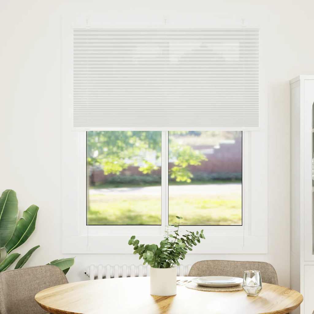 Vidaxl plissé rolgordijn 110x150 cm stofbreedte 109,4 cm polyester