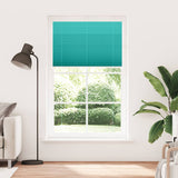 Vidaxl plissé rolgordijn 120x200cm stofbreedte 119,4cm petrol groen
