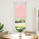 Vidaxl plissé rolgordijn 50x100 cm stofbreedte 49,4 cm polyester roze