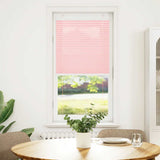 Vidaxl plissé rolgordijn 55x100 cm stofbreedte 54,4 cm polyester roze