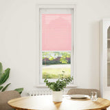 Vidaxl plissé rolgordijn 40x150 cm stofbreedte 39,4 cm polyester roze