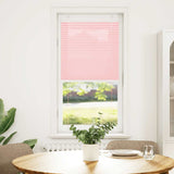 Vidaxl plissé rolgordijn 65x150 cm stofbreedte 64,4 cm polyester roze
