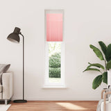 Vidaxl plissé rolgordijn 50x200 cm stofbreedte 49,4 cm polyester roze