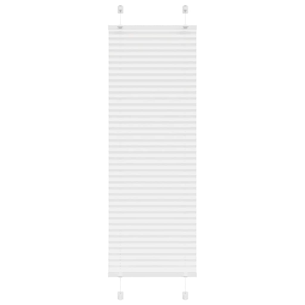 Vidaxl plissé rolgordijn 40x100 cm stofbreedte 39,4 cm polyester wit