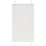 Vidaxl plissé rolgordijn 80x150 cm stofbreedte 79,4 cm polyester wit