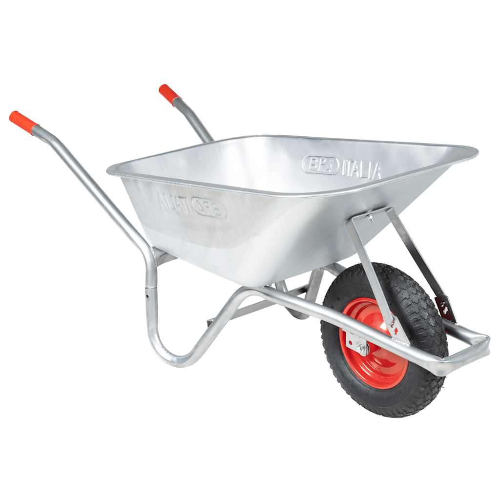 Brouette Vidaxl 90 l 150 kg acier galvanisé et plastique