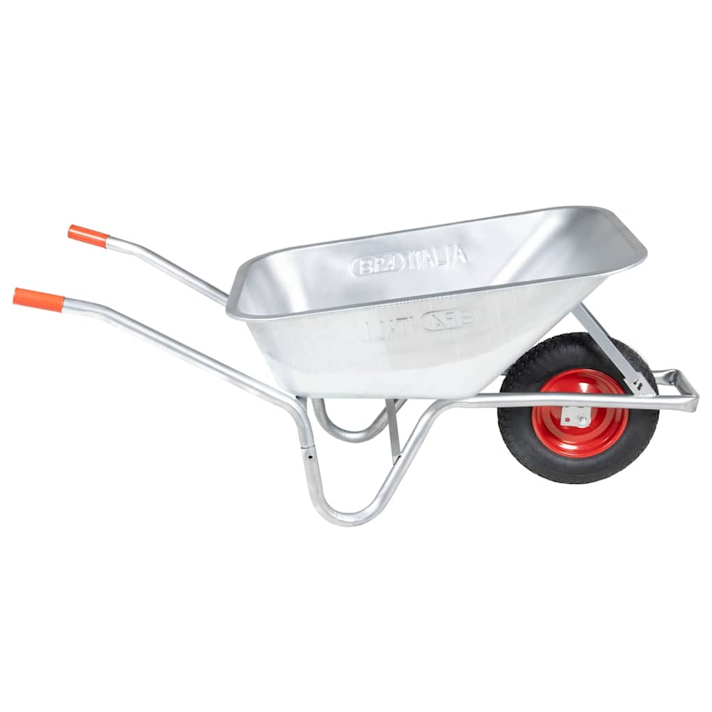 Brouette Vidaxl 90 l 150 kg acier galvanisé et plastique