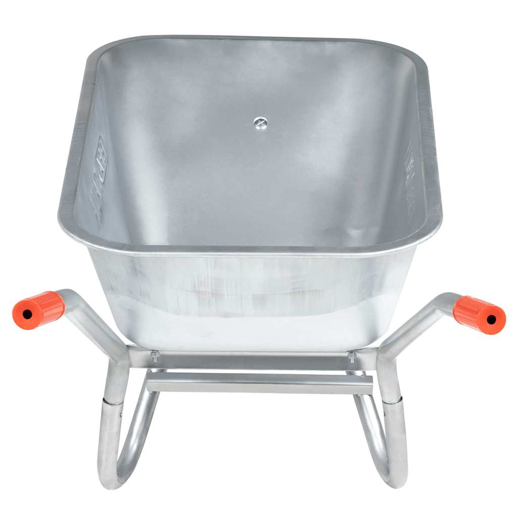 Brouette Vidaxl 90 l 150 kg acier galvanisé et plastique