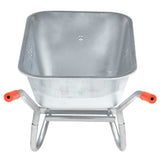 Brouette Vidaxl 90 l 150 kg acier galvanisé et plastique