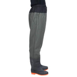 Vidaxl wading avec bottes taille 39 vert foncé