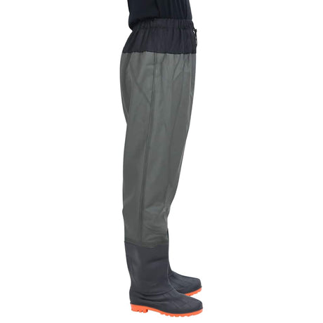 Vidaxl wading avec bottes taille 39 vert foncé