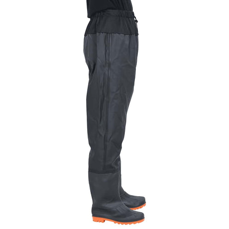 Vidaxl wading avec bottes taille 38 noir