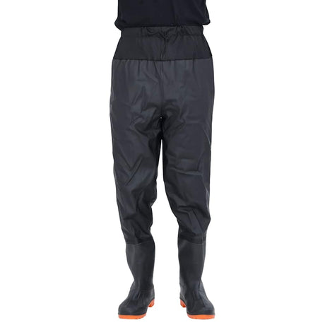 Vidaxl wading avec bottes taille 41 noir