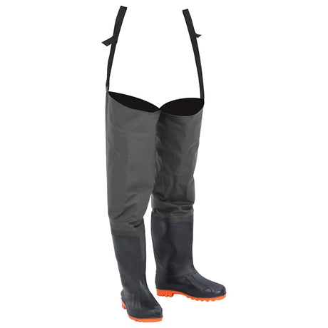VidaXL bottes de pêche taille 45 vert foncé