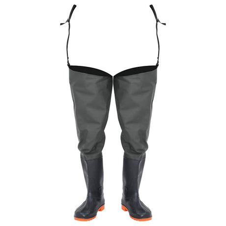 VidaXL bottes de pêche taille 45 vert foncé