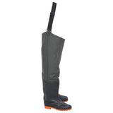 VidaXL bottes de pêche taille 45 vert foncé