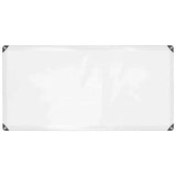 Vidaxx bâche transparente avec œillets 1x2 m polyéthylène