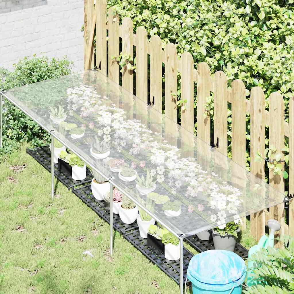 Vidaxx bâche transparente avec œillets 1x3 m polyéthylène