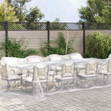 Vidaxx bâche transparente avec œillets 4x12 m polyéthylène