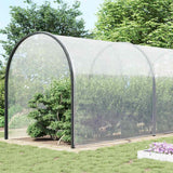 VidaXL bâche transparente avec œillets 12x12 m polyéthylène
