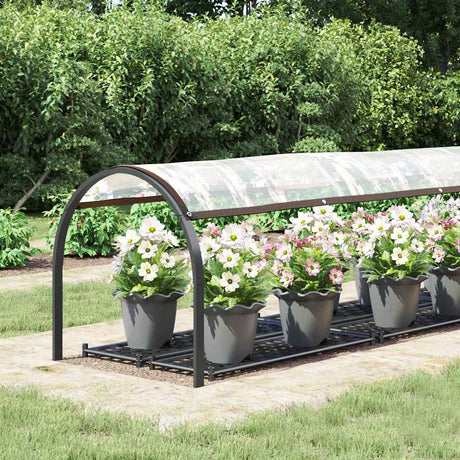 Vidaxx bâche transparente avec œillets 1x5 m polyéthylène