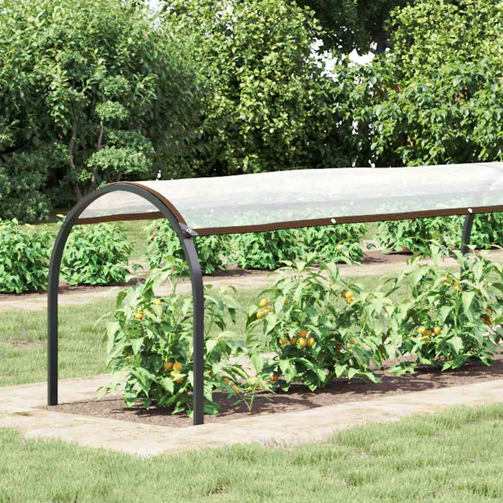 Vidaxx bâche transparente avec œillets 1x12 m polyéthylène