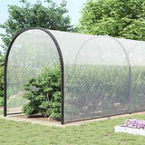 VidaXL bâche transparente avec œillets 12x12 m polyéthylène