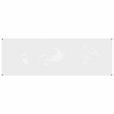 Vidaxx bâche transparente avec œillets 1x3 m PVC