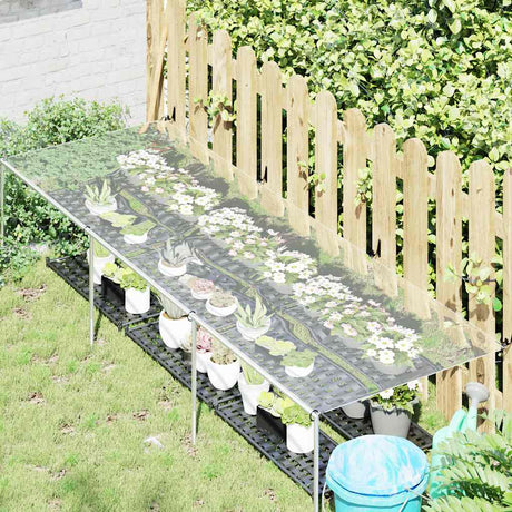 Vidaxx bâche transparente avec œillets 1x3 m PVC