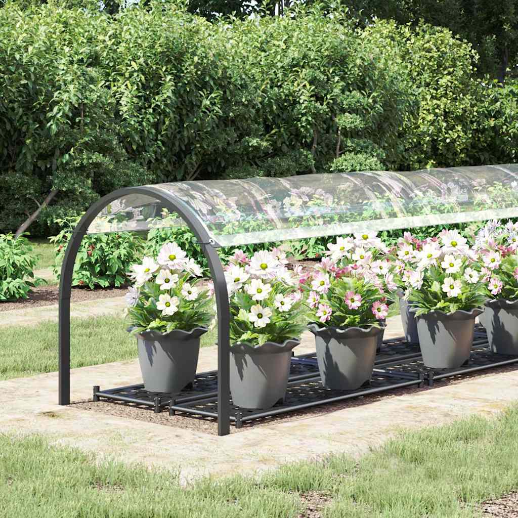 VidaXL bâche transparente avec œillets 1x5 m PVC