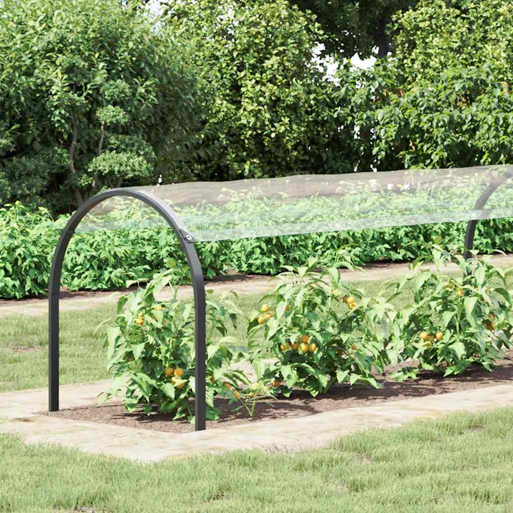 Vidaxx bâche transparente avec œillets 1x10 m PVC