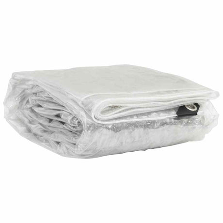 Vidaxx bâche transparente avec yeux 3x4 m PVC