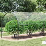 Vidaxx bâche transparente avec œillets 4x12 m PVC