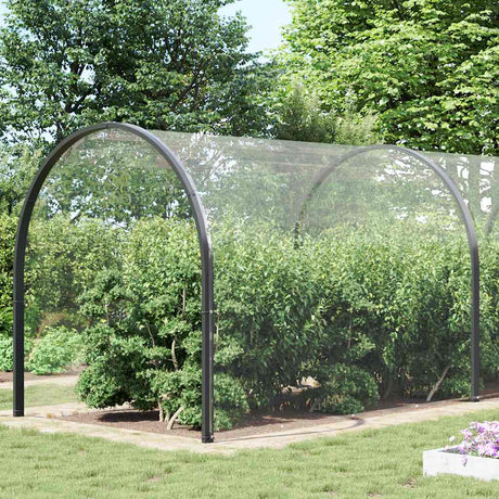 Vidaxx bâche transparente avec œillets 5x12 m PVC