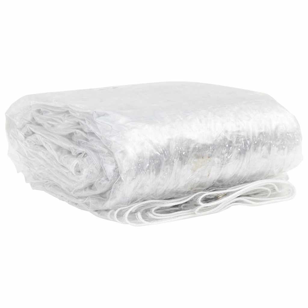 Vidaxx bâche transparente avec œillets 5x12 m PVC