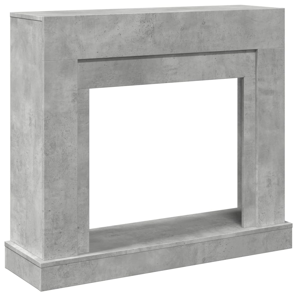 Vidaxl haardombouw 100x30x87,5 cm bewerkt hout betongrijs