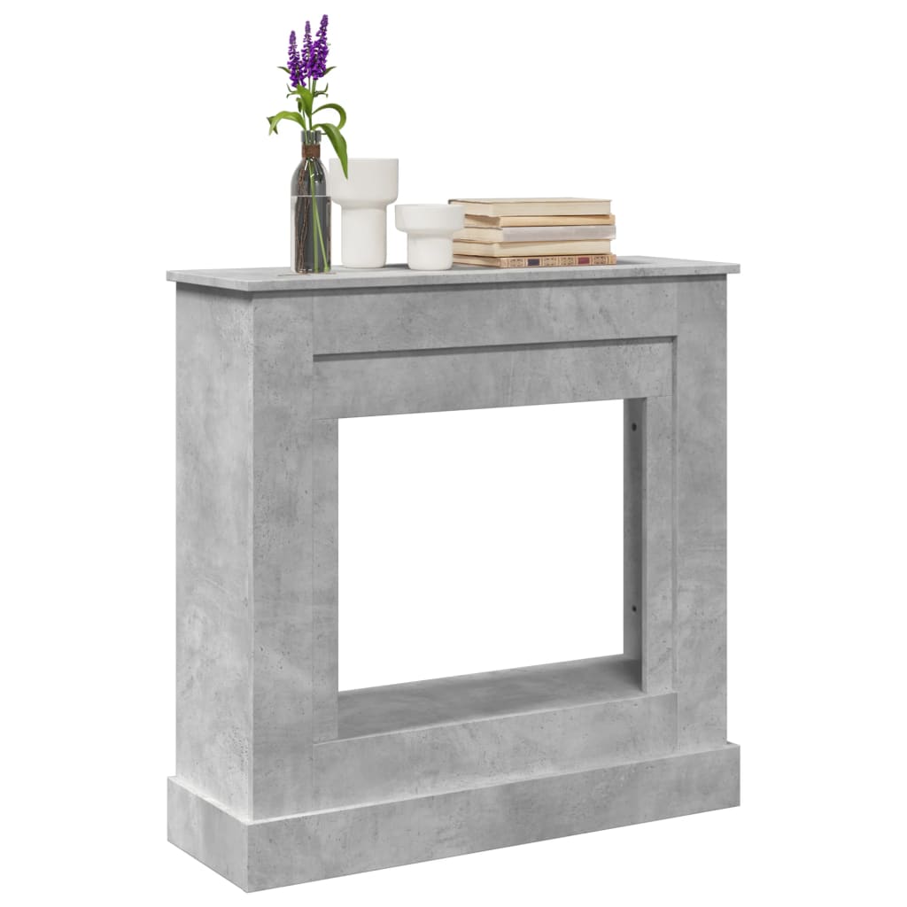 Vidaxl haardombouw 90x30x90 cm bewerkt hout betongrijs